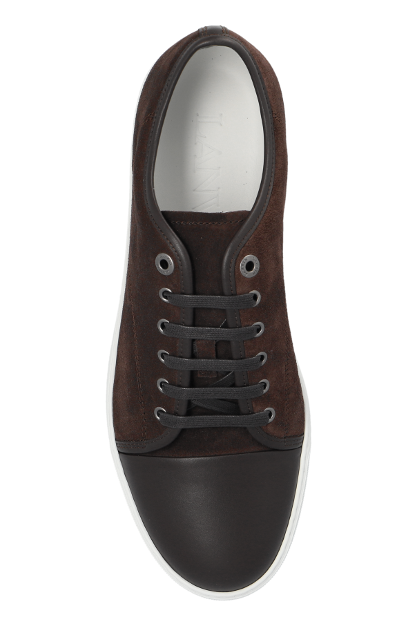 【関税込み】Lanvin ブラウン DBB1 スニーカー Dbb1 Leather And Suede Sneakers | Lanvin